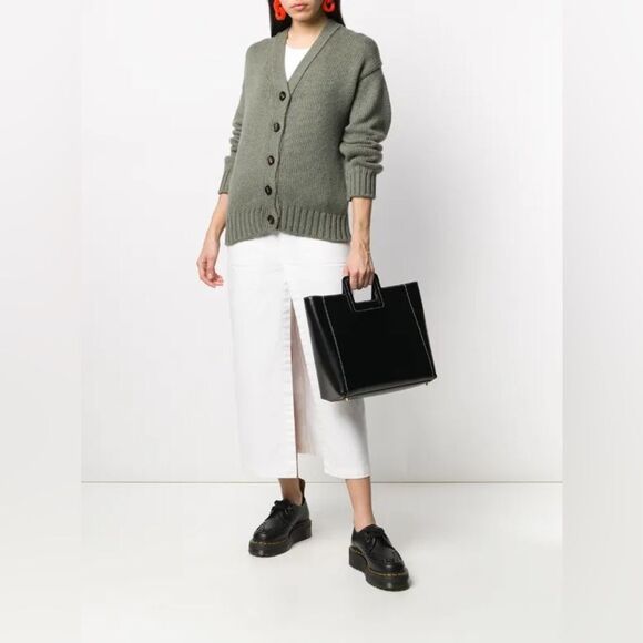 STAUD Shirley square handle tote bag - Picture 4 of 15